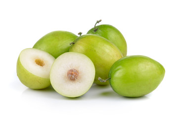 Monkey apple isolated on white background