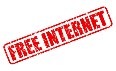 Free internet red stamp text