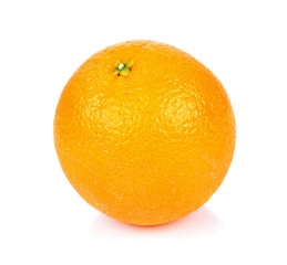 Orange fruit isolated on white background