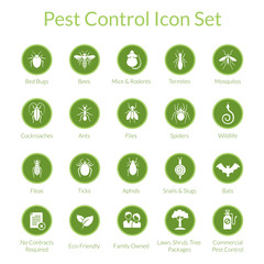 Pest Control Icon set - 90961295
