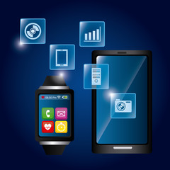 Technology digital design.