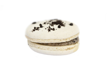 White macron