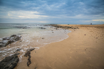 Morning walk on the seafront in Jeffreys Bay