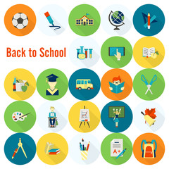 School and Education Icons