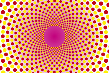 背景素材壁紙,水玉模様,みずたま柄,ポッカドット,点々,円形,丸い,輪,サークル,放射,回転,サイケ