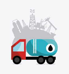 Oil industry design.