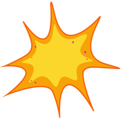 Yellow bacteria on white