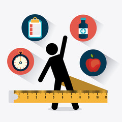 Healthy lifestyle design.