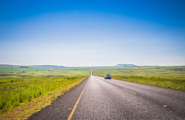 Fototapeta na wymiar On the Road to Drakensberg