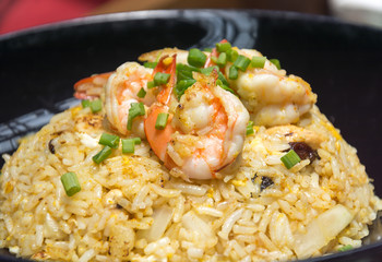fried rice with shrimp