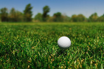 Golf Ball on a Tee