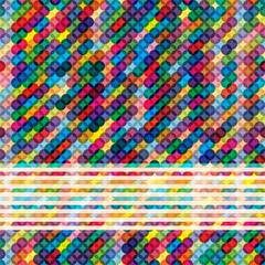 Multicolor abstract bright background with circles.