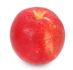Juicy ripe nectarine