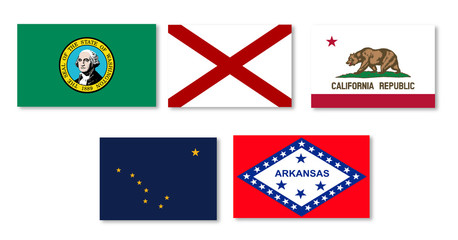 United States State Flag Collection