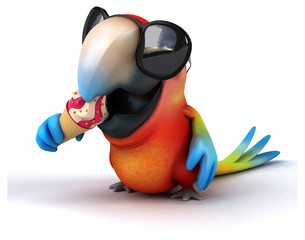 Fun parrot