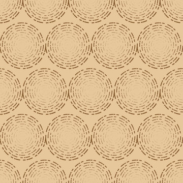 Dotted spiral seamless pattern background