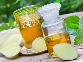 Ingwer - Tee und Öl