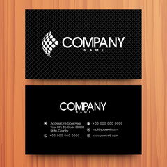 Business card or visiting card design.