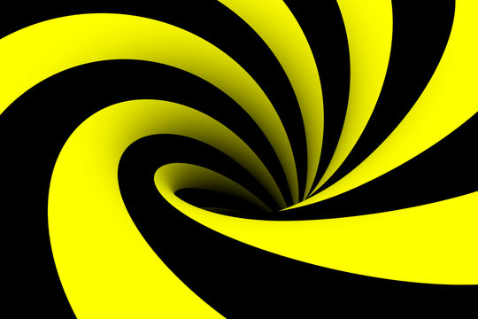 black hole yellow black background © profit_image