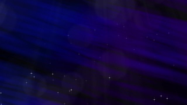 Blue and Purple Background and Rising Sparkles with Seamless Loop