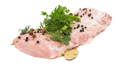 fresh pork fillet