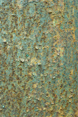decay metal rust surface, green rusty background