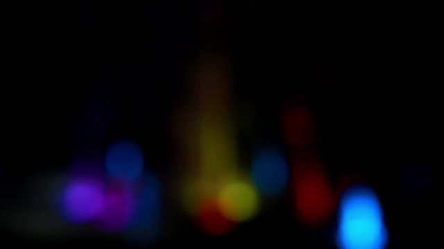 Speaker fountain into the beat (blur)