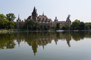 Fototapeta na wymiar Vajdahunyad castle - Budapest