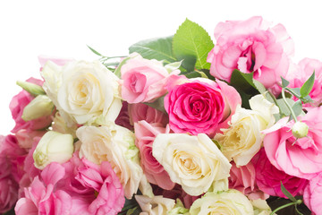 bouquet of fresh roses