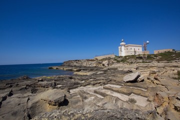 Fototapeta na wymiar Favignana lighthouse