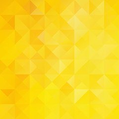 Yellow Grid Mosaic Background, Creative Design Templates