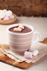 hot chocolate drink