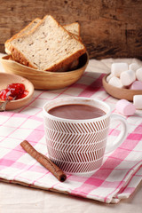 hot chocolate drink