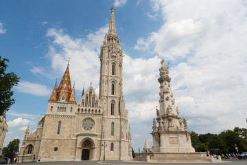 Fototapeta na wymiar Matthias Church - Budapest