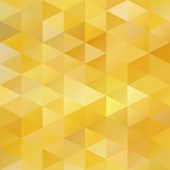 Yellow Grid Mosaic Background, Creative Design Templates