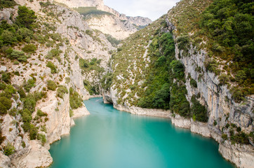 Obraz premium Les Gorges du Verdon dans le sud de la France