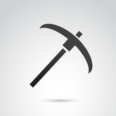 Axe vector icon.