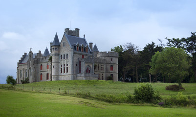 Fototapeta na wymiar Château d'Abbadia, Hendaye, Pays basque, Pyrénées Atlantiques, Aquitaine, France 15
