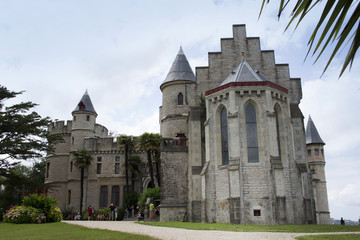Fototapeta na wymiar Château d'Abbadia, Hendaye, Pays basque, Pyrénées Atlantiques, Aquitaine, France 14