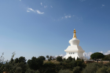 Estupa del templo budista de Benalmádena, Málaga