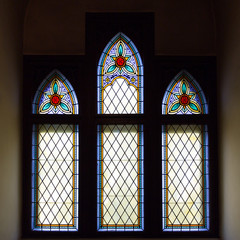 Medieval stained glass