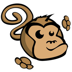 Cartoon Monkey