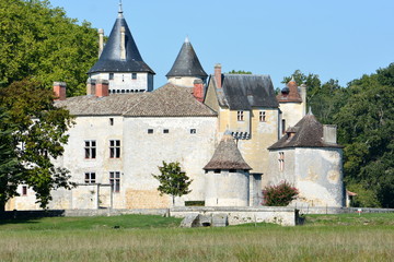 France, Aquitaine, château de la Brède, Montesquieu