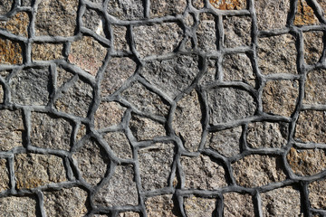 pattern gray color of vintage style design decorative real wall