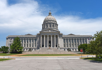 Fototapeta na wymiar Missouri State Capitol in Jefferson City