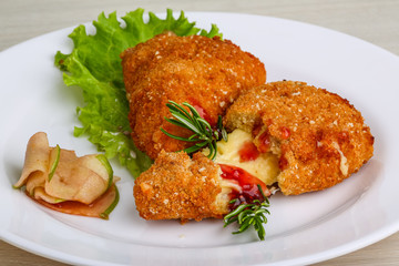 Fried cheese