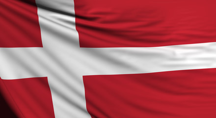 Denmark Flag, Danish Background