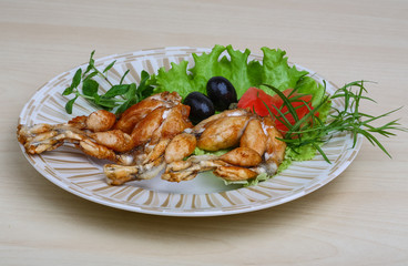 Roasted Frog legs