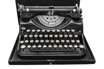 Old typewriter.