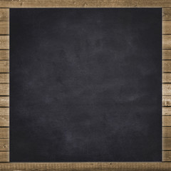 empty black chalkboard background